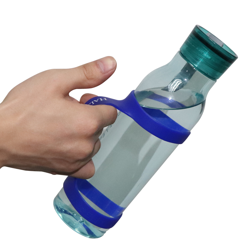 便攜式水瓶帶，硅膠水杯保護(hù)帶廠家定制